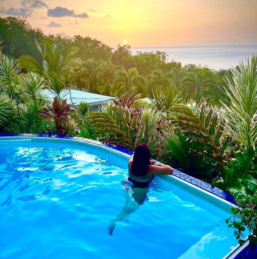 Vue Mer/3Beds/Piscine/Wifi/900 Metres De La Plage Deshaies Buitenkant foto