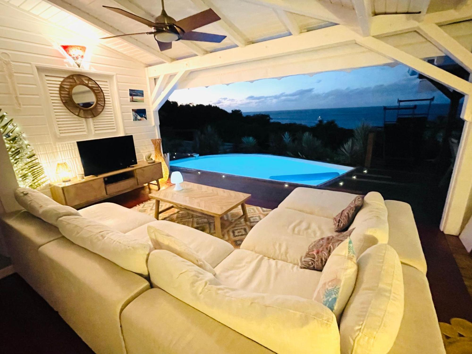 Vue Mer/3Beds/Piscine/Wifi/900 Metres De La Plage Deshaies Buitenkant foto
