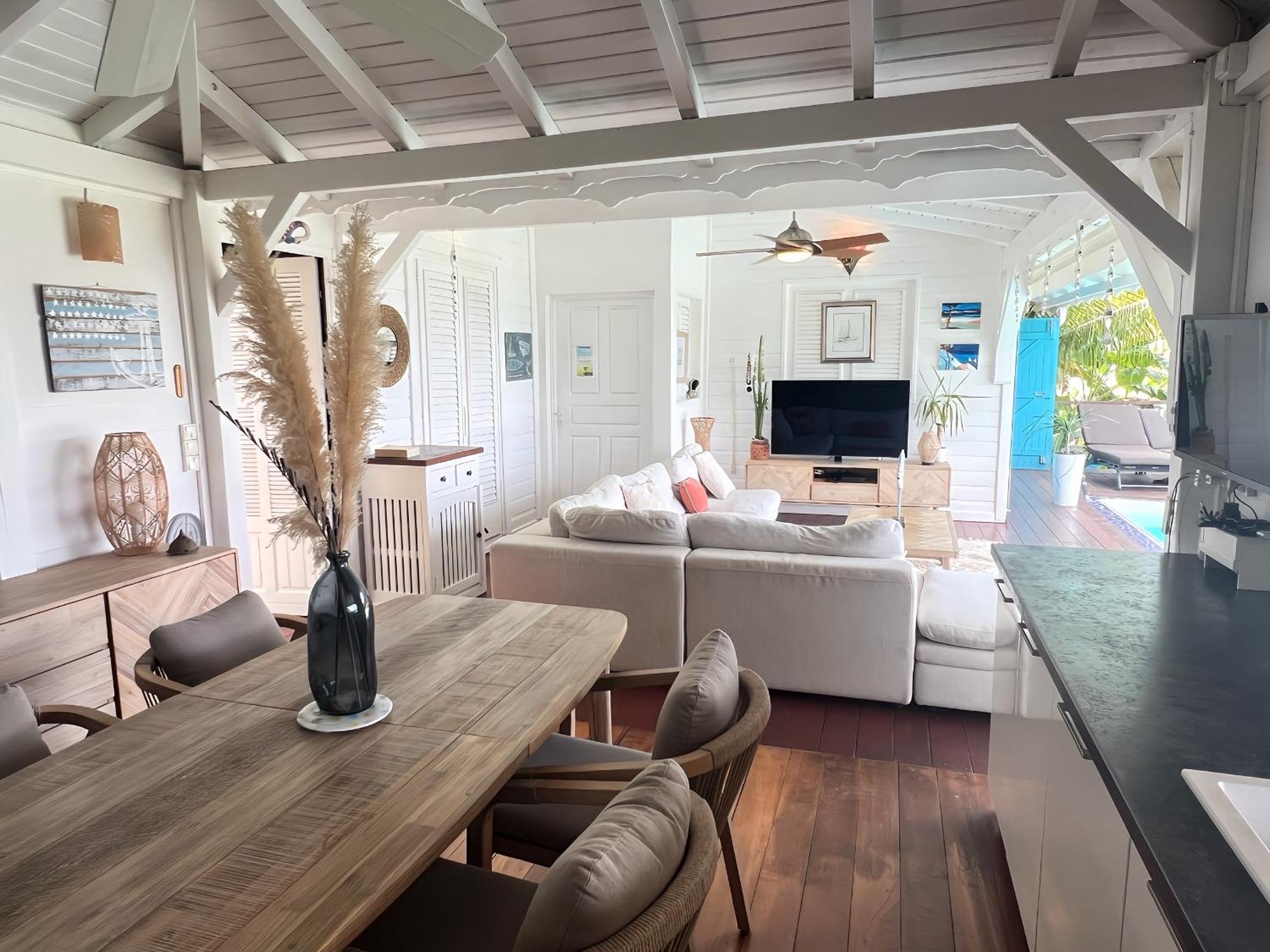 Vue Mer/3Beds/Piscine/Wifi/900 Metres De La Plage Deshaies Buitenkant foto