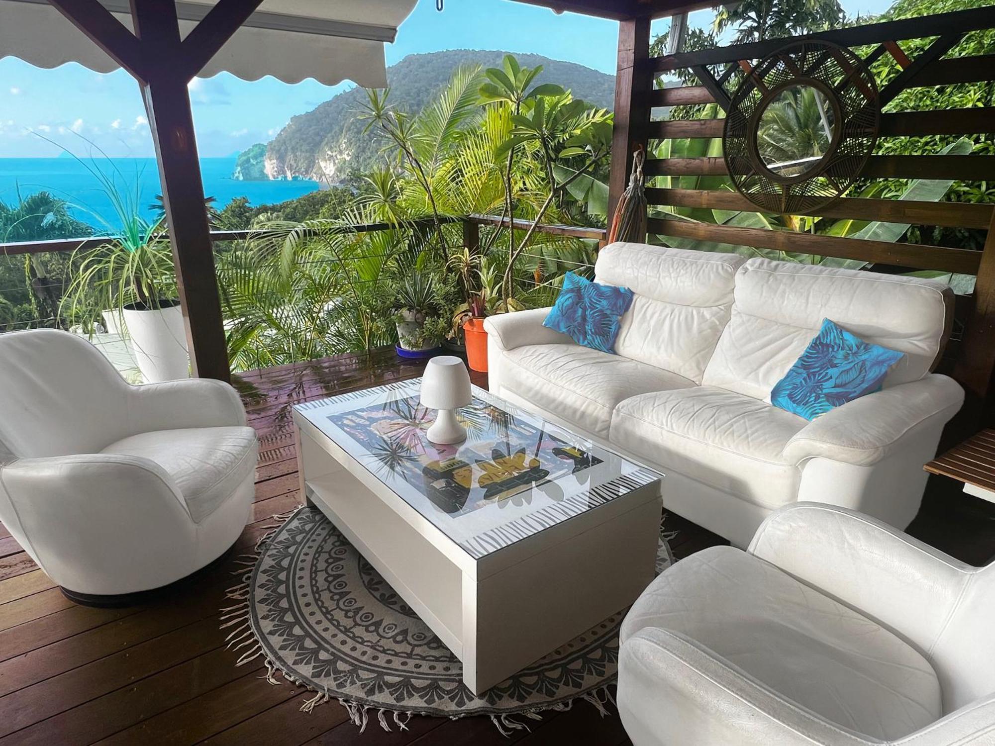 Vue Mer/3Beds/Piscine/Wifi/900 Metres De La Plage Deshaies Buitenkant foto