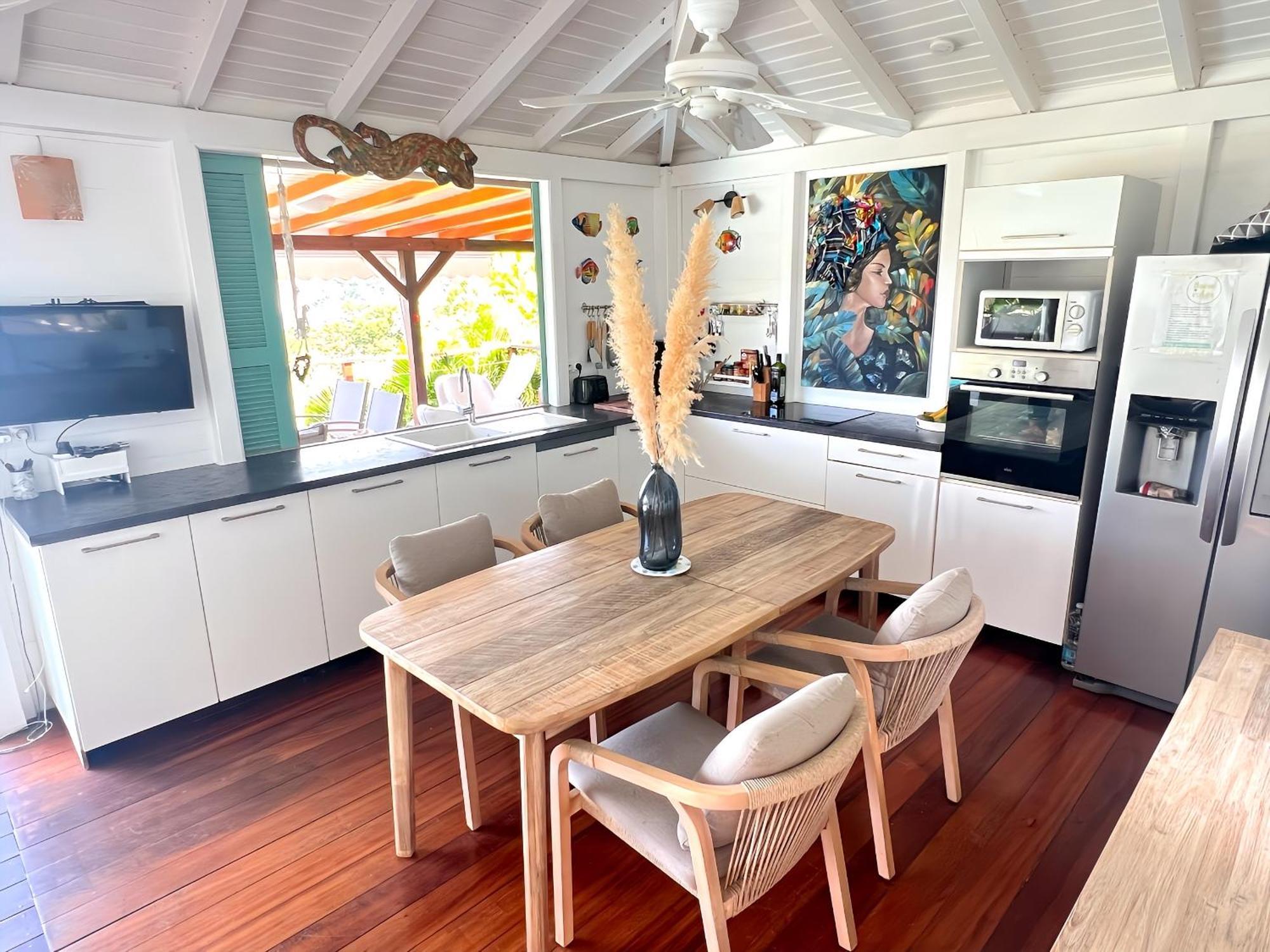 Vue Mer/3Beds/Piscine/Wifi/900 Metres De La Plage Deshaies Buitenkant foto